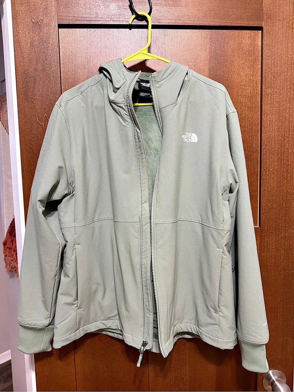 The North Face Osito Hybrid Hoodie Women's Hooded Jacket Green XL